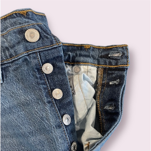 Levi’s button fly jeans, W 30 L 26 frayed hem - Picture 8 of 8